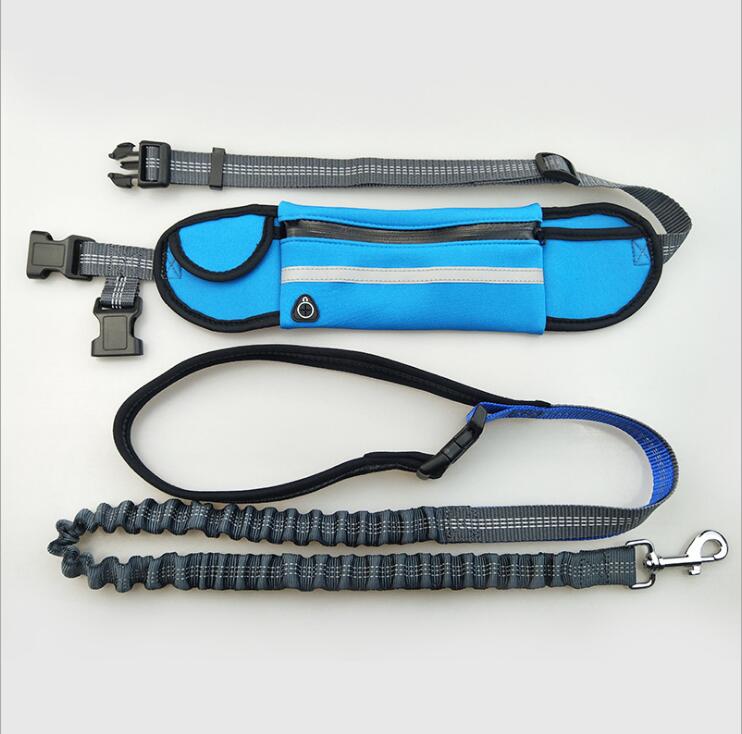 Bandit RunPack Leash — Hands-Free Running Belt with Bungee & Waist Pocket
