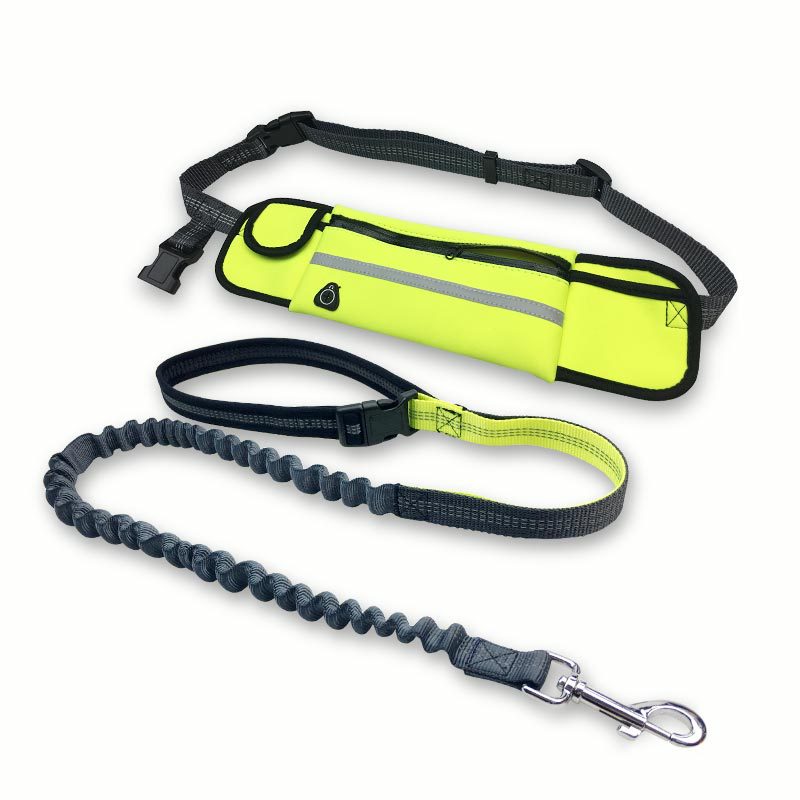 Bandit RunPack Leash — Hands-Free Running Belt with Bungee & Waist Pocket