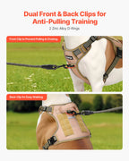Bandit Tactical Dog Harness — No-Pull Adjustable Vest for Large Dogs