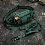 Bandit RunPack Leash — Hands-Free Running Belt with Bungee & Waist Pocket