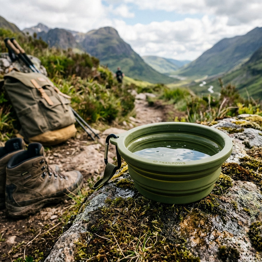 Foldable Trail Water Bowl — Lightweight & Packable